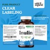 Wild & Organic Inulin Capsules - 180 Count- Digestive Support