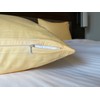 iMaylex Soft 100% Egyptian Cotton Zipper Closure Pillowcases, Cozy and