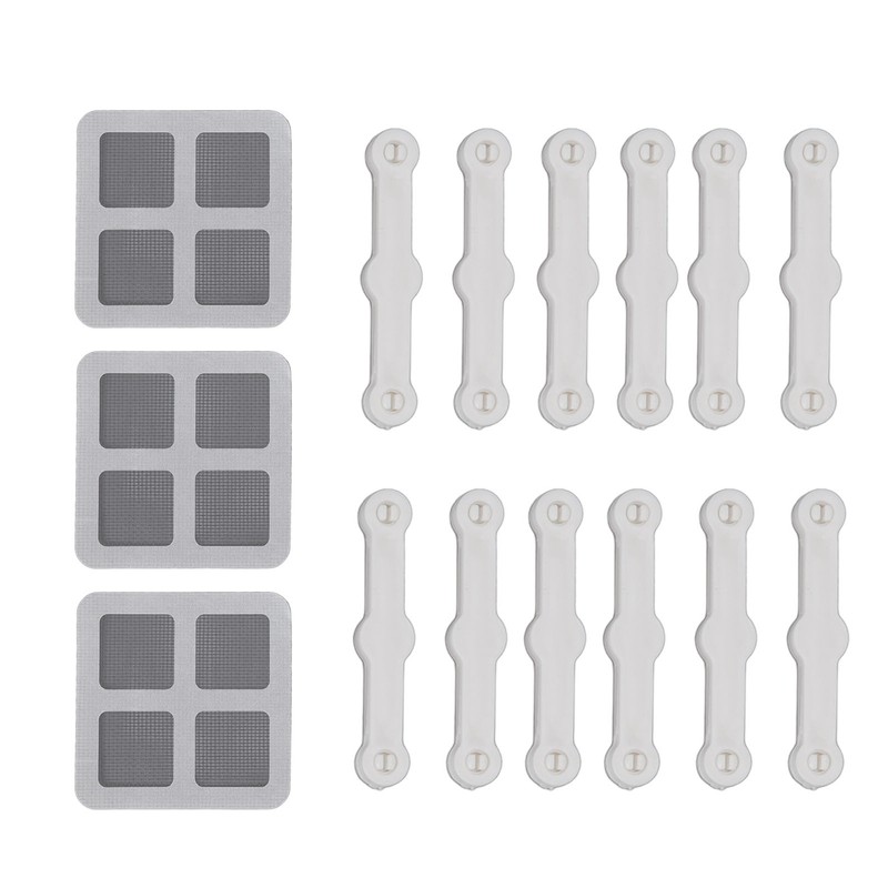 12Pcs Screen Window Clips Home Windows Mounting Buckle for Fly