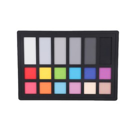 Jectse Cámara de la Tarjeta de Calibración de Color 18 Gráficos de Corrección de Color para Fotografía Digital, Alinear Fácilmente el Color y la Luz en Múltiples Sistemas de Cámara,