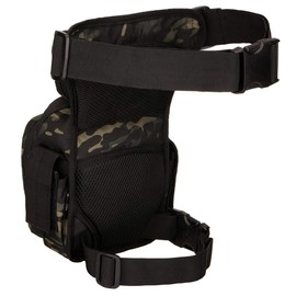 Tactical Leg Bag Sport Military Hip Bag Waterproof Belt Bag MOLLE Drop Leg Bag for Cycling Hiking Climbing, Night Camouflage #2