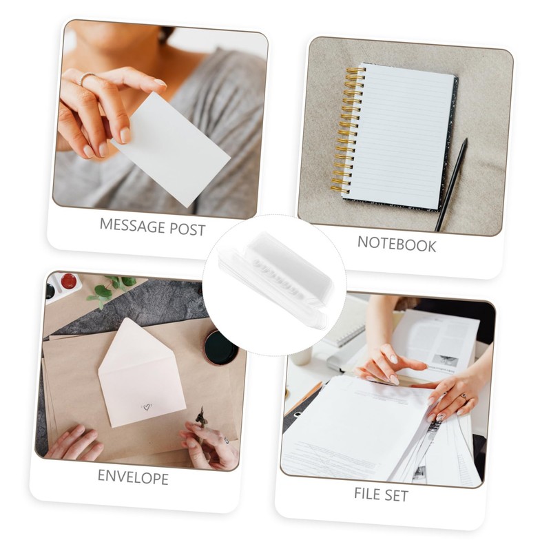 Operitacx Lightweight File Folder Tabs 100pcs Document T Index Dividers