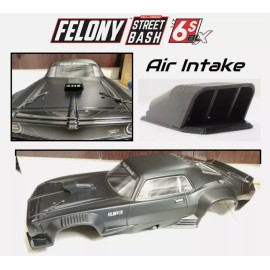 DNA Functional Front Air Intake Hood Shaker Scoop for Arrma Felony 6s 1/7 Scale