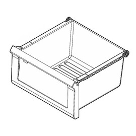 5304508753 Refrigerator Crisper Drawer Assembly Genuine Original Equipment Manufacturer (OEM) Part