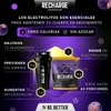 Be Better RECHARGE, Electrolitos En Polvo 60 Porciones, Sabor Uva,