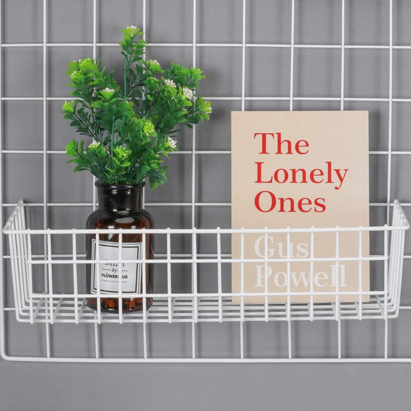 Kaforise Wire Wall Grid Panel, Multifunction Painted Photo Hanging Display