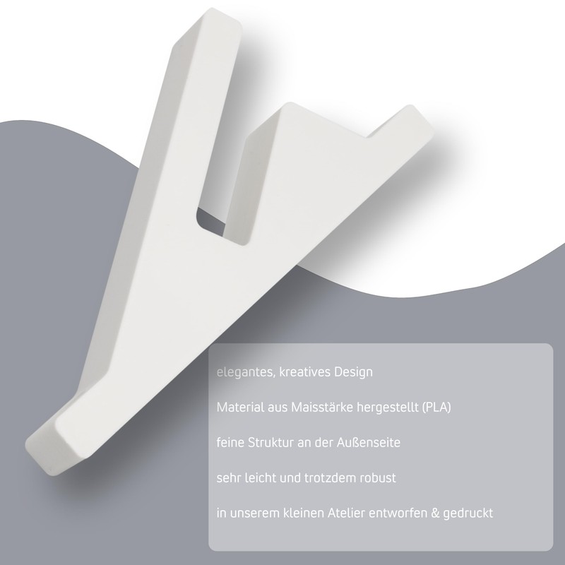 Wall Mount for Skateboard, Longboard - Sturdy Design Including Mounting