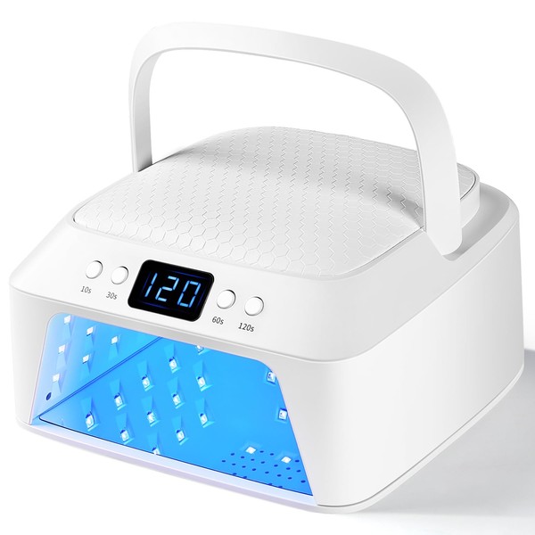 JODSONE U V LED Nail Lamp Large Space Portable Handle