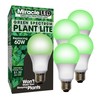 MiracleLED 604758 11W A19 Grow Room Specialty Light with Green