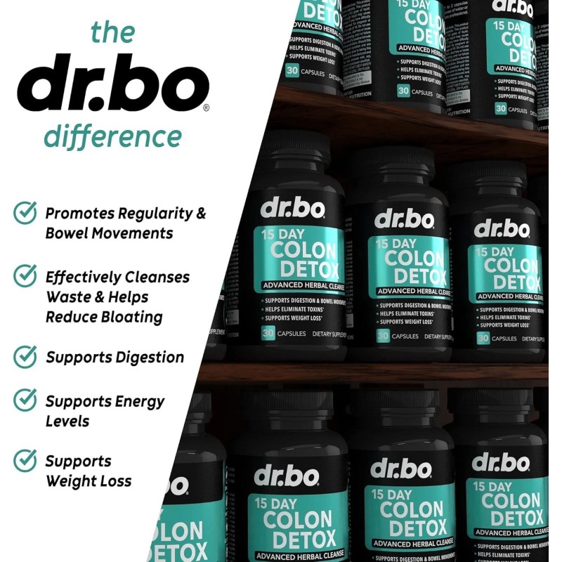 DR. Bo Colon Cleanser Detox for Weight Flush - 15