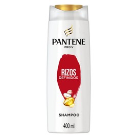 Pantene Shampoo, Para Cabello Dañado Pantene Rizos Definidos Con Pro-vitaminas Aceite De Coco Y Omega 9 400 ml