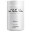 Codeage Codeage Raw Wildcrafted Irish Sea Moss Supplement, Spirulina Algae,