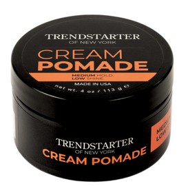 TRENDSTARTER - CREAM POMADE - Medium Hold - Low Shine - Styling Product (4oz)