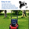 LICQIC 4 Sets Universal Lawnmowers Handle Wing Nut And Bolt,