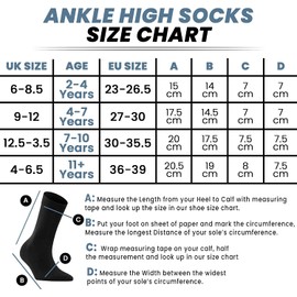 COSHAL® 6 Kids Children's School Socks Kids Boys Girls Back to School socks Cotton Rich Plain Ankle School Socks Pack of 6 Size 6-8 Brown