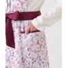 Afternoon Tea Living Apron JJ17 Large Floral Apron, Pink