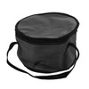 Round Insulated Bag 11x7in Oxford Cloth Casserole Carrier Reusable Cooler
