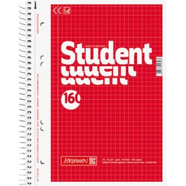 Brunnen Student Notepad A5 Squared 70gsm 160 Sheets 1067802