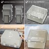 Zulkit Junction Box ABS Plastic Dustproof Waterproof IP65 Electrical Boxes