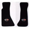 AFM NEW! FLOOR MATS 1984-1996 Corvette With Embroidered Circle Emblem