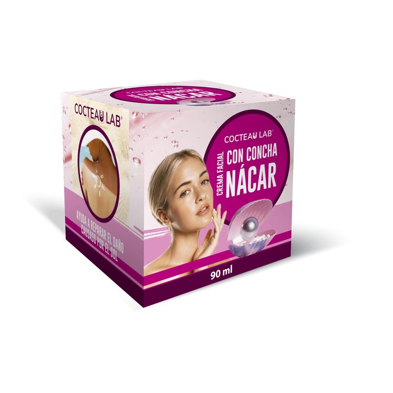 Crema Facial con Concha Nácar