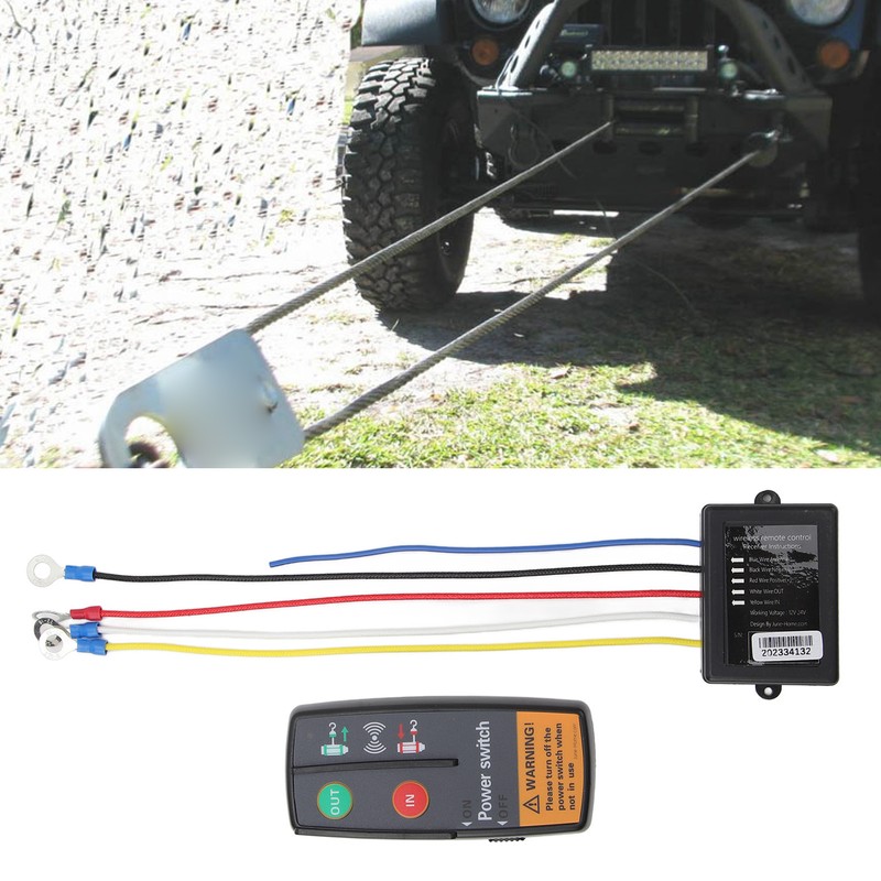 Wireless Winch Remote Control DC 12V 24V 3 In 1