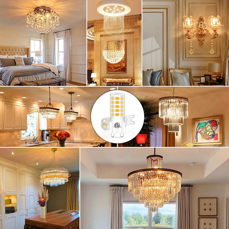 Sailstar G9 LED Bulb, 3000K Soft White, 40W Equivalent, 360