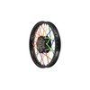 Set: 36x Spoke Covers Neon Pink, Spoke Guards, Length 180mm