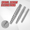 UYECOVE 14 Pieces Screw Extractor Set, Left Hand Drill Bits