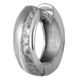 SilberDream SDO392J Women's Jewellery 925 Silver Hoop Earrings 14 mm Shiny Silver Hoop Earrings, Sterling Silver, No Gemstone