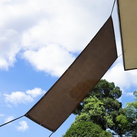 XGIUINI Sun Shade (35.4 x 70.9 inches (90 x 180 cm), Veranda Sun Shade, UV Protection, High Density Polyethylene (HDPE), Heat Insulation, Light Blocking, Breathable, For Awning, Veranda, Garden,