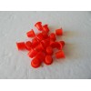 Unbranded 20x Universal Premium Quality Plastic Tapered Plugs Cap Red