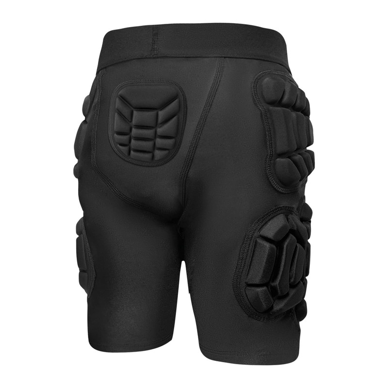 STONEKISS Youth Kids Compression Padded Girdle Shorts, Crash Pads on
