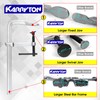KARRYTON 2-Pack 16"(400x120mm) F-Clamp w/ 4-3/4" Throat Depth, Bar Size