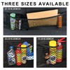 JUSTTOP 2 PCS Cargo Net, 9.8×11.8 Inch Elastic Stretchable Cargo