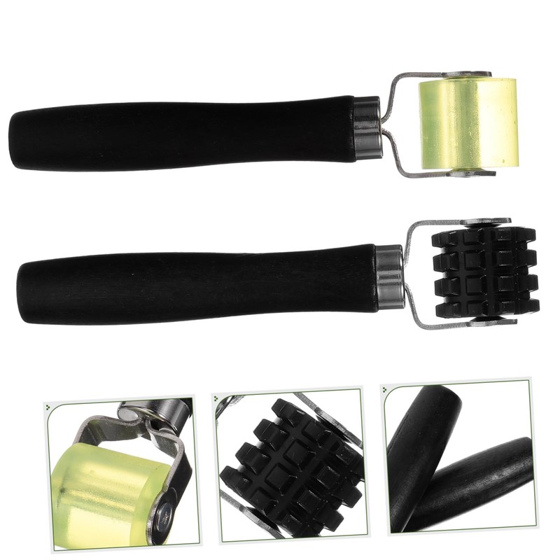 WOONEKY 2pcs Car Noise Insulation Tool Auto Sound Deadening Roller