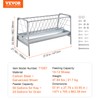 VEVOR 2 in 1 Livestock Hay Feeder, 80-Gallon Capacity, 59"