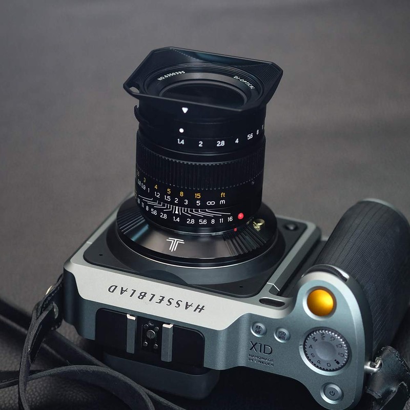TTartisan M Mount Lens Adapter to X1D Mount Camera
