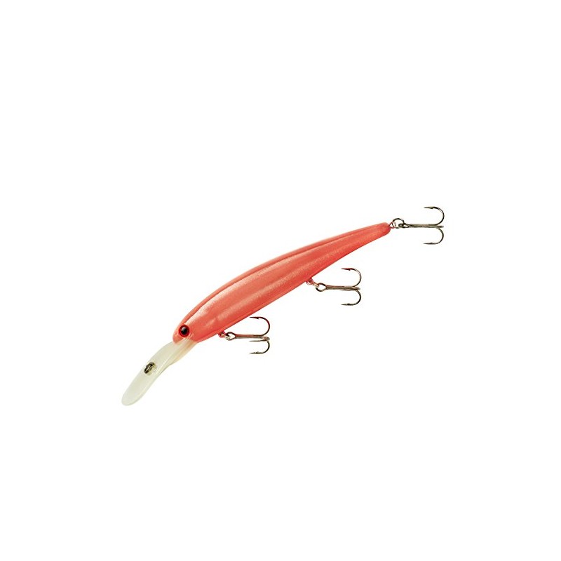 Bandit Walleye Deep Glo Pink Silver Sparkle 4 3/4 in