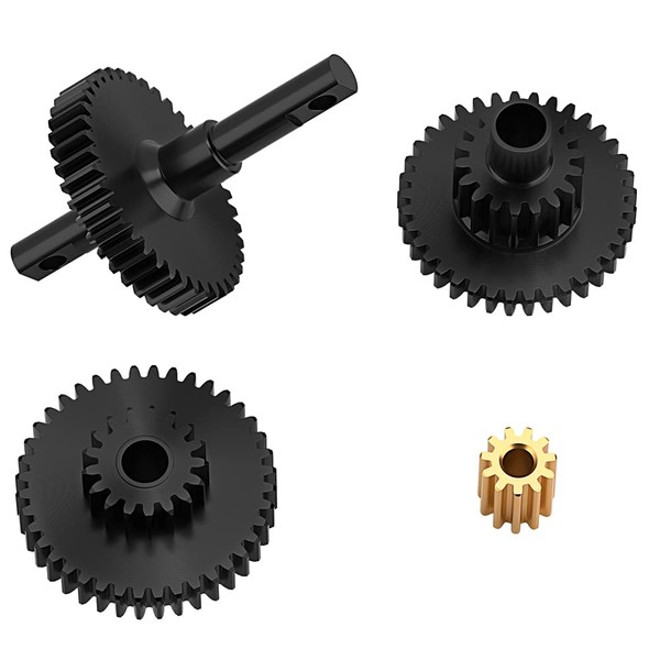 EPINON for TRX4M Transmission Gear Steel Gearbox Gear Set 1/18 RC Crawler Upgrades Accessories Replace 9776