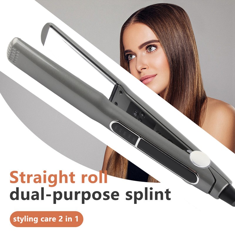 Hair Straightener Multigear Adjustment 480 Degrees Fahrenheit Hair Straightening Ceramic
