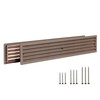 TURvent 17.7" x 3.6" Door Vents for Interior Doors -