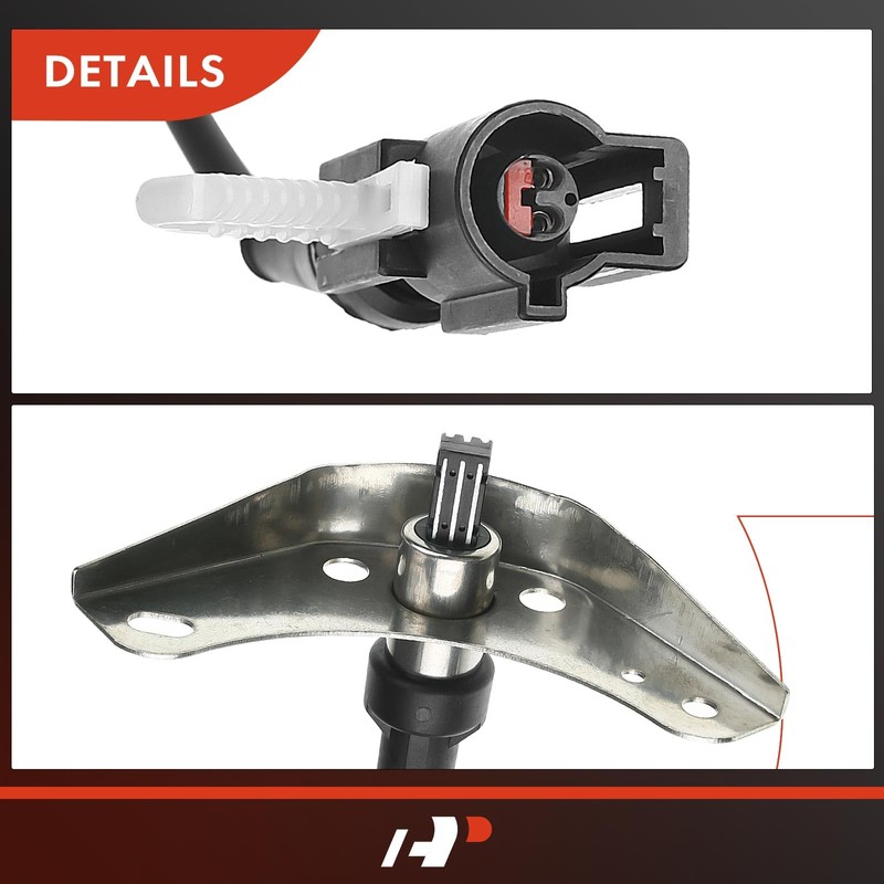 A-Premium Sensor de velocidad de rueda delantera izquierda ABS –