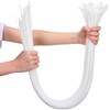 Cable Ties Heavy Duty 600mm×9mm, 100 Pcs Self-Locking Long Tie