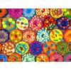 Colorful Candy Donuts 500 Piece Puzzle
