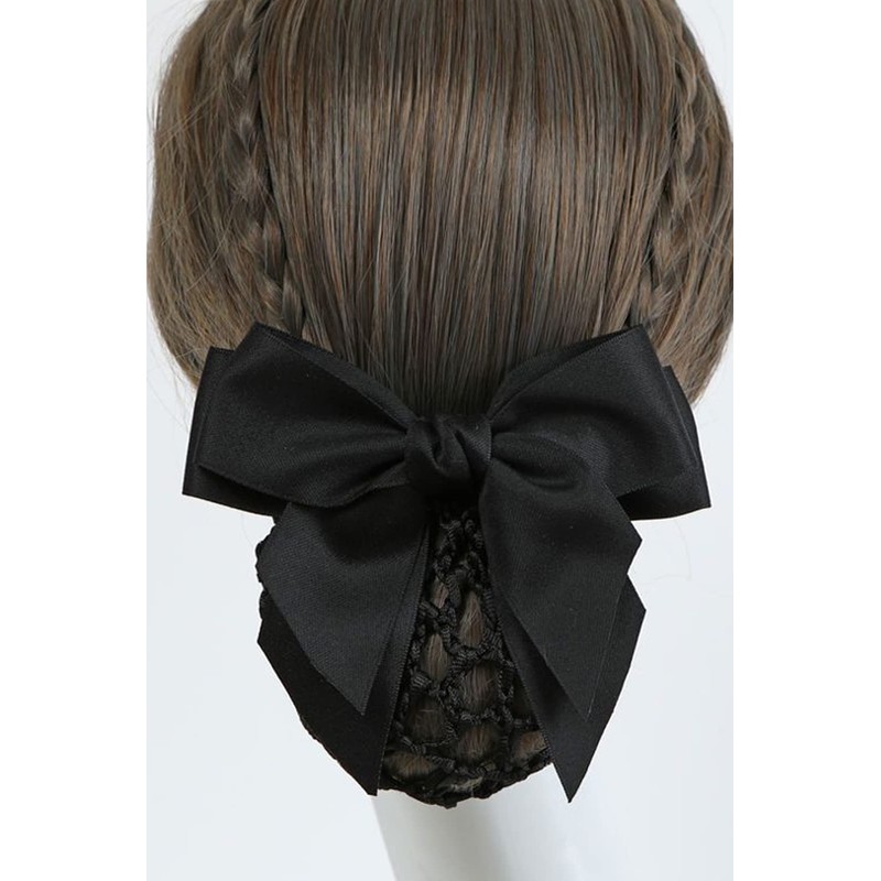 YFFSFDC Chignon Net Barrette with Net, Bun Net, Hair Net,