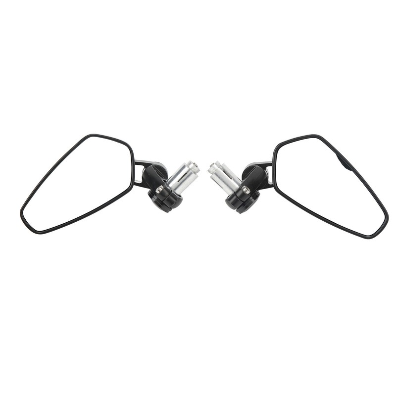 Motorcycle Rear View Mirror 22mm Handlebar Mirror 360 Degree Rotation