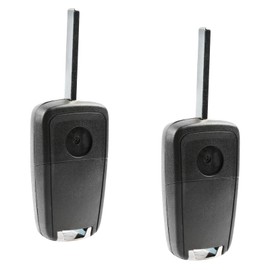 Funda y almohadilla para mando a distancia sin llave, compatible con Chevy 2010-2017 Equinox / 2012-2017 Sonic/GMC 2010-2017 Terrain, juego de 2