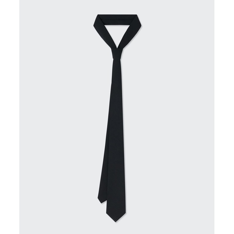 Musinsa Standard Wool-Like Narrow Solid Tie [Black]