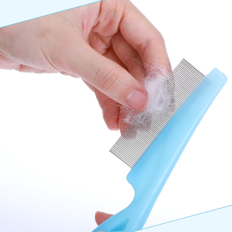 4 Pcs Dandruff Comb Stainless Steel Fine Tooth Psoriasis Comb